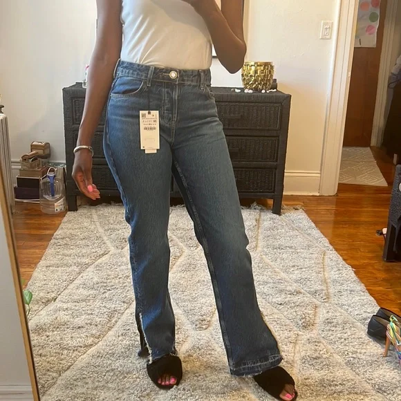 Zara Flare Jeans - Picture 1 of 5